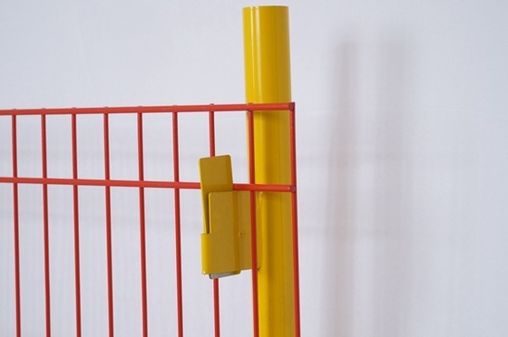 Le PVC de fer a enduit des barrières de protection de bord Mesh Walls/axes provisoires