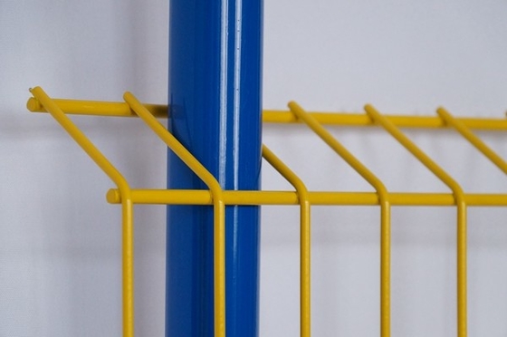 PVC peignant la construction soudée de Mesh Edge Protection Barriers For