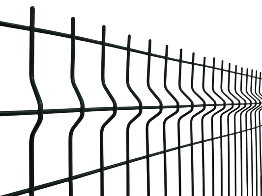 Le PVC galvanisé en métal a enduit le fil incurvé par 3d Mesh Fence For Garden Farm