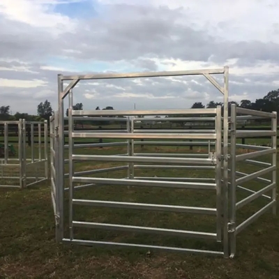 Panneaux de corral de cheval utilisés galvanisés à chaud résistants de prix d'usine Panneaux de bétail