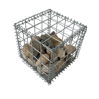 Système de clôture galvanisée en gabion de 4 mm en acier inoxydable