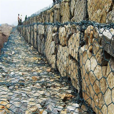 Murs de soutènement galfan gabion soudés 200x100x50 2x1x0,5m