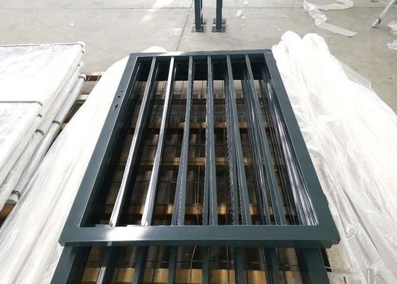 serrure de Gate With Security de barrière de jardin en métal de 1.2*1m