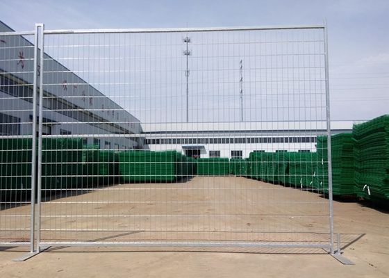 Barrière galvanisée Panels de construction de W10ft pour la sécurité