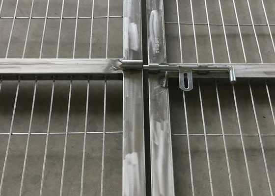 Le PVC facile d'installation a enduit la barrière Gate de jardin en métal de 2*4m