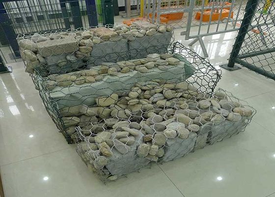 Le contrôle d'érosion a galvanisé la barrière en pierre de Gabion
