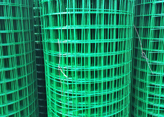 Le revêtement en plastique de PVC a soudé la barrière néerlandaise de jardin de fil