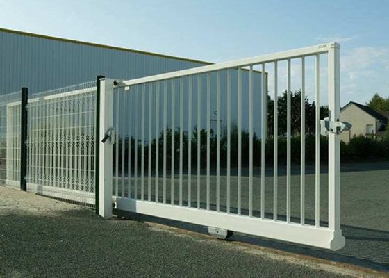 Porte de jardin de fer travaillé de l'alliage ISO9001 2001 d'aluminium