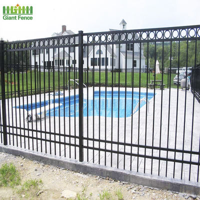 Mesh Swimming Pool Pvc Coated 1.2m de clôture en aluminium décoratif démontable