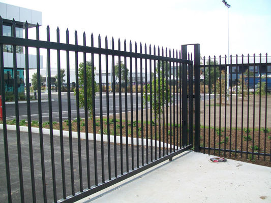 L'Australie a galvanisé la conception inoxydable Garrison Fencing Panel Custom Made de zinc