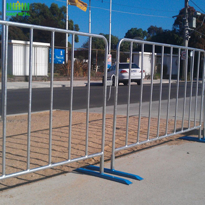 barrière de foule de panneau d'affichage de 1.8m x de 0.9m clôturant le trafic provisoire de sécurité routière