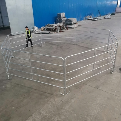 5.5ft portatifs galvanisés yard de Panels For Sheep de barrière de bétail/yard de bétail