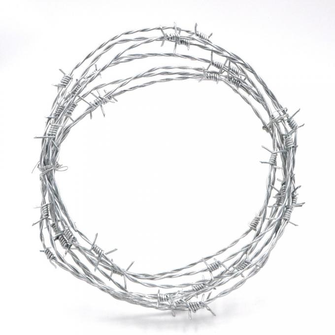 dernières nouvelles de l'entreprise Barbed Wire 50kg Barbed Wire Price Galvanized Barbed Wire  1
