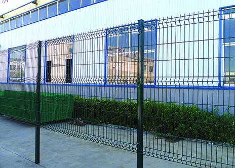 ISO9001 barrière géante 50*150mm V Mesh Security Fencing 2