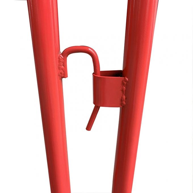 Exposition de l' aéroport Barricades métalliques Clôture hauteur 40 pouces 4