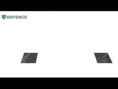 Clôture 3D et poteau carré