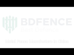 6ftx8ft Construction Temporaire Clôture en poudre revêtue Galvanisée Canada Standard