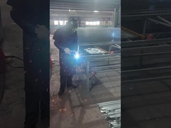 Comment est produite une clôture temporaire galvanisée ?