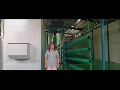 Le traitement de surface du poteau est comme ceci