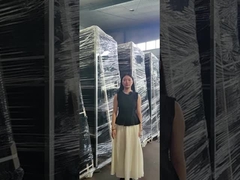 Clôture 3D verte sur palette en bois expédiée aux Philippines