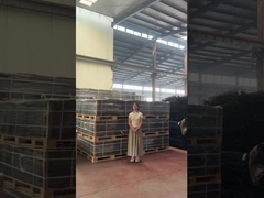 Garde-corps de sécurité en treillis V pour toiture