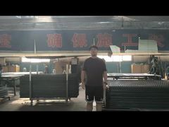 Clôture en treillis soudé sur palette