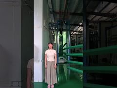 Rameau métallique tubulaire à revêtement en poudre de surface plate