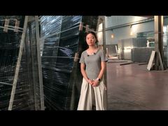 La clôture 3D expédiée en Azerbaïdjan est emballée comme ceci