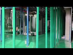 Postes verts de 80*80 mm expédiés aux États-Unis