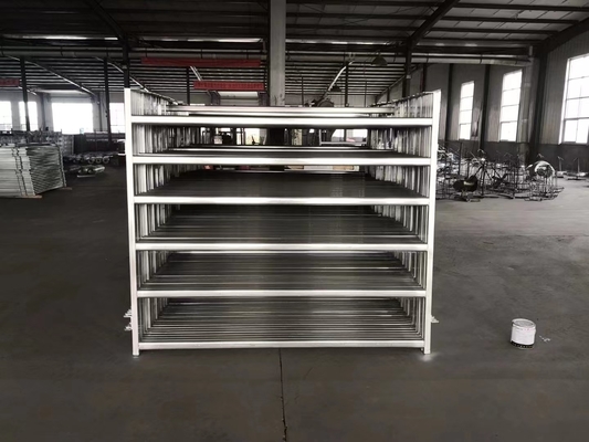 ODM galvanisé d'OEM de portes de barrière de ferme de bétail de 12 pieds disponible