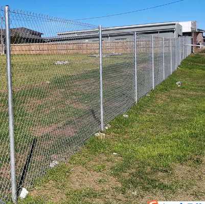 6ft 8ft 5x5 6x6 galvanisée PVC revêtue de chaîne de liaison de clôture pour clôture agricole