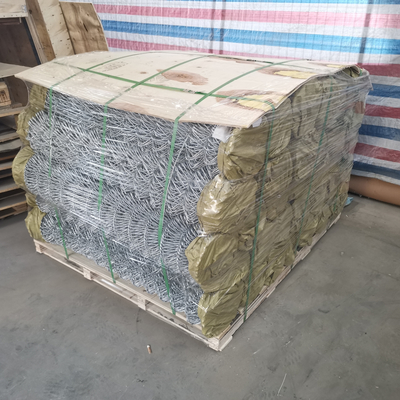 6ft 8ft 5x5 6x6 galvanisée PVC revêtue de chaîne de liaison de clôture pour clôture agricole
