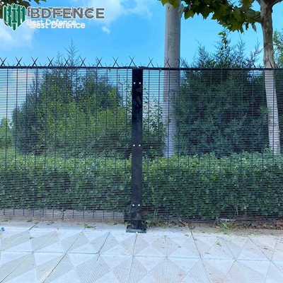 2m barrière de sécurité anti-escalade traitement thermique jardin villa prison protection soudée