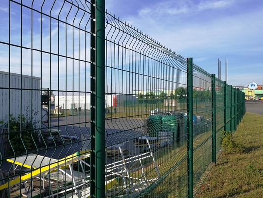 Clôture 3D revêtue en PVC Clôture en treillis métalliques soudés pour la sécurité et le jardinage