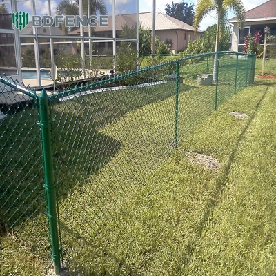 La clôture de fil de cyclone pour jardin à 8 pieds de hauteur et à 2,0 à 6,0 mm de diamètre