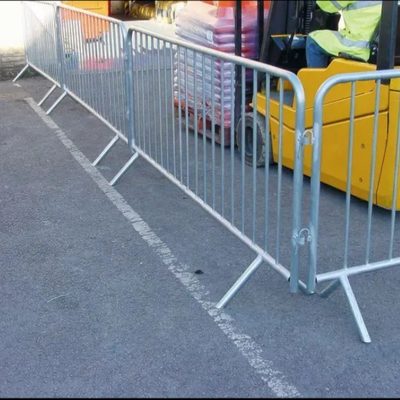 2.2mx1.1m Barrière de contrôle de foule clôture temporaire pour les festivals 5.0