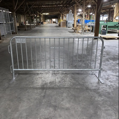 2.2mx1.1m Barrière de contrôle de foule clôture temporaire pour les festivals 5.0