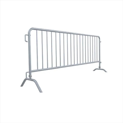 Contrôle de la foule barrière piétonne avec des plafonds de clôture et 6,5' 8,5' longueur du panneau