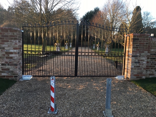 Porte coulissante personnalisable Parfaite pour le jardin de la maison et en acier plus durable