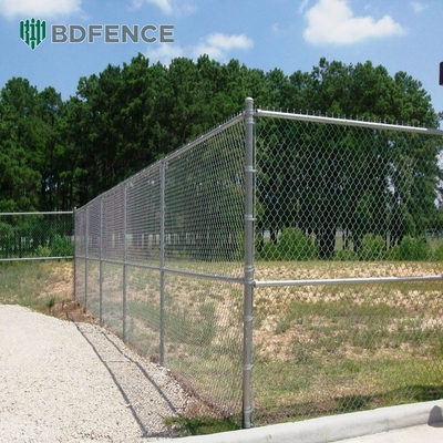 Résistant à l'usure galvanisée 8' hauteur 6ft Diamond Mesh