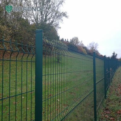 Accueil Sécurité extérieure Clôture en fil de fer 3D courbée soudée en PVC