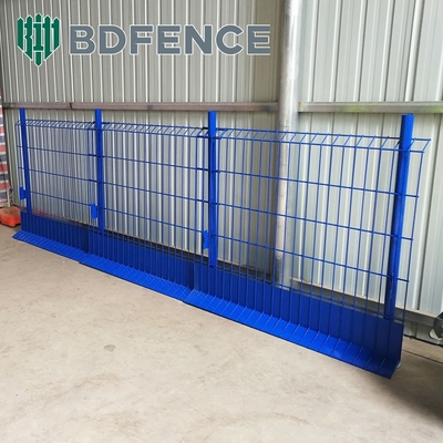 Q235 Clôture de protection des bords en treillis d'acier avec panneau d'aiguille pour bâtiment