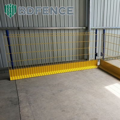 Q235 Clôture de protection des bords en treillis d'acier avec panneau d'aiguille pour bâtiment