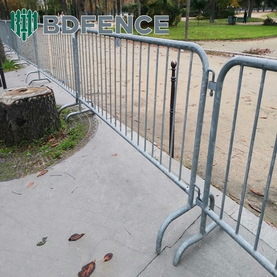 Barricades d'acier galvanisé lourds Concert Faible entretien
