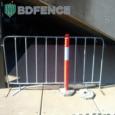 Marathon lourd contrôle de la foule Barricade de clôture 1.8x2.95m