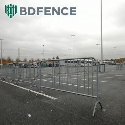 Marathon lourd contrôle de la foule Barricade de clôture 1.8x2.95m