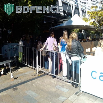 Marathon lourd contrôle de la foule Barricade de clôture 1.8x2.95m