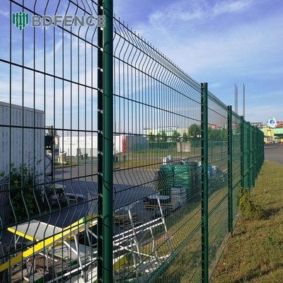 Clôture de sécurité en treillis maillé V de 2,0 m de haut pour villa, gardien de sécurité