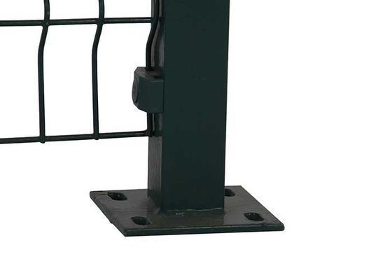 Chine Coloré 3D décoratif de la maison noir courbe soudée fil de ferraille de la clôture de jardin de sécurité galvanisée PVC revêtue de la clôture de la maille cl