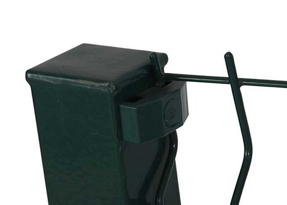 3d V Mesh Clôture en Pvc Vert / Noir / Gris Clôture métallique